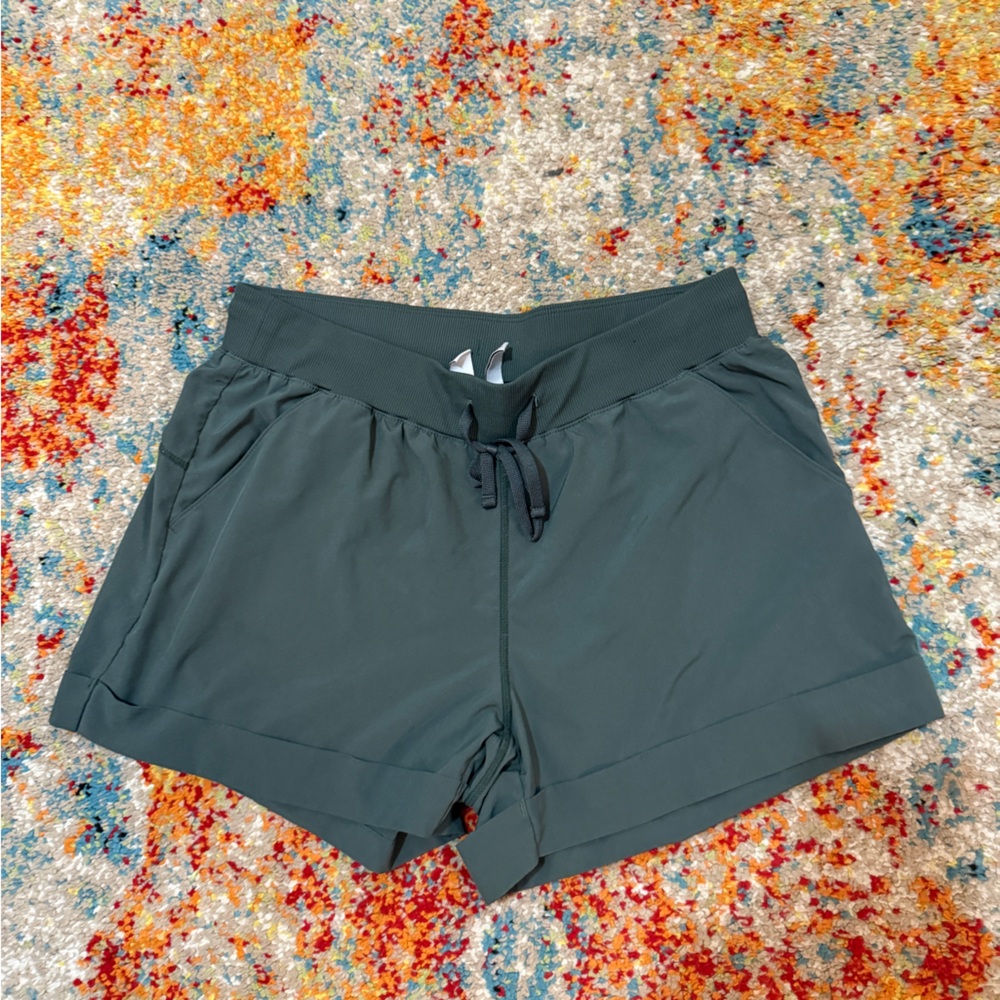Zella Forest Green Athletic Shorts